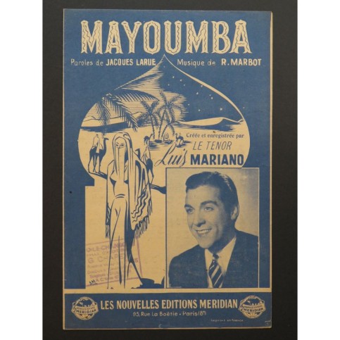 Mayoumba Luis Mariano Chanson 1945