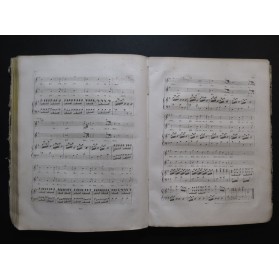 ROSSINI G. La Gazza Ladra Opéra Chant Piano ca1820