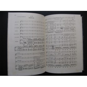 REBER Henri Le Père Gaillard Opéra Dédicace Chant Piano ca1854
