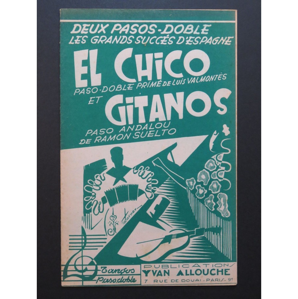 El Chico et Gitanos Pasos-Doble Accordéon 1960