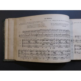 TELLIER N. Grand Album du Chasseur Texte Musique Dessins Trompe 1851