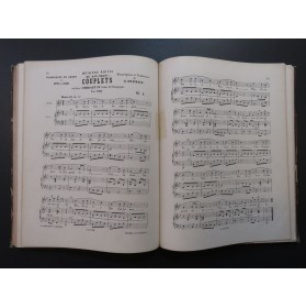 DUPREZ Gilbert-Louis La Mélodie Etudes Piano Chant ca1874