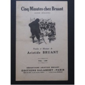 Cinq Minutes chez Bruant Aristide Bruant 1932