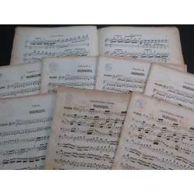 MOZART W. A. Concerto No 20 D minor K 466 Piano Orchestre ca1855