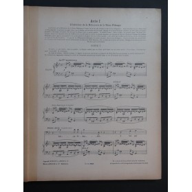 LEVADÉ Charles La Rôtisserie de la Reine Pédauque Dédicace Piano Chant 1920