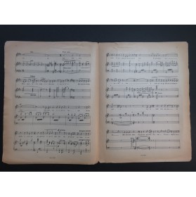 RICHEPIN Tiarko Le Corbeau et le Renard Dédicace Chant Piano 1939