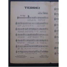 Terre ! Chanson Charles Trenet 1941