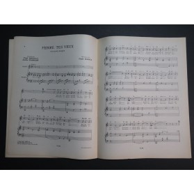 Les Chansons d'André Dassary 6 Pièces Chant Piano ca1946