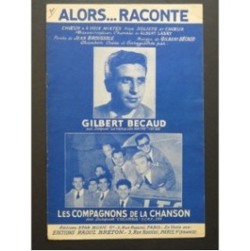 Alors Raconte Gilbert Bécaud Chant 1956