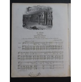 TROUPENAS Eugène Le Bravo Chant Piano ca1830