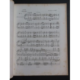 MINÉ Adolphe Le Mélodiste No 1 à 3 Harmonium ca1845