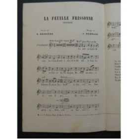 REBELLY J. La Feuille Frissonne Sérénade L'Eldorado Chant