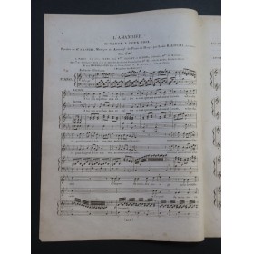 BALOCHI Louis L'Amandier Chant Piano ca1830