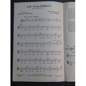 Le Galérien Yves Montand Léo Poll Chant 1947