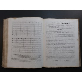 BERLIOZ Hector Grand Traité d'Instrumentation et d'Orchestration ca1855
