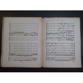 BACH J. S. Concert en Ut Majeur pour 2 Clavecins Violon Alto Basse 1846