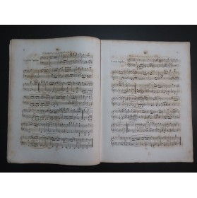 SCHUMANN Robert Bilder aus Osten 6 Impromptus op 66 Piano 4 mains 1848