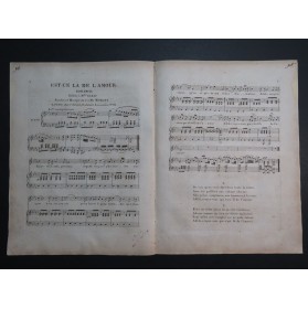 DE MOMIGNY J. J. Est-ce Là de L'Amour Chant Piano ca1830