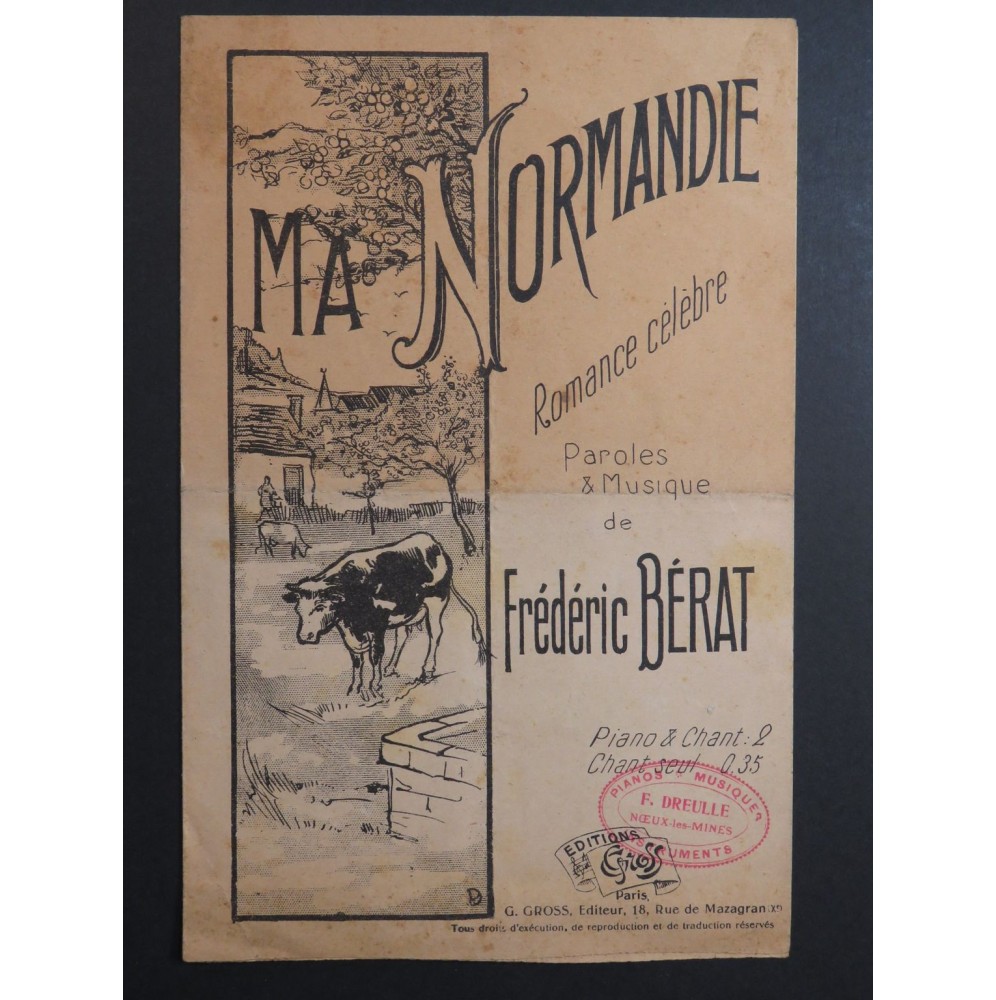 Ma Normandie Romance Frédéric Bérat Chant