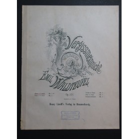 WALDTEUFEL Émile Vergissmeinnicht Piano ca1885