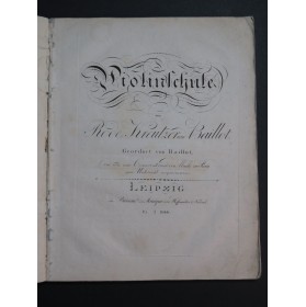 BAILLOT Pierre Violinschule Méthode Violon ca1805