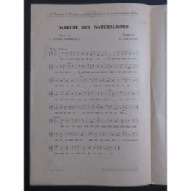 Marche des Naturalistes Chant 1938