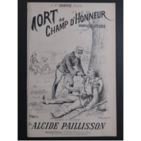 Mort au Champ d'Honneur Alcide Paillisson Chant