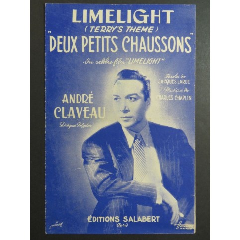 Limelight Terry's Theme Deux petits Chaussons Charles Chaplin Chant 1952