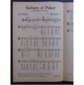 Guitare et Poker Jacques Hélian Jim Lowe 1953