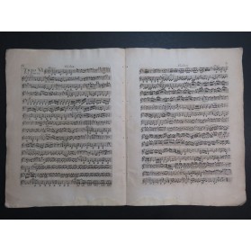 STUMPFF Johann Christian Six Trio d'Airs Connus Violon ca1785