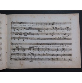 ZUMSTEEG Johann Rudolf Abschiedslied Johannens Chant Piano ou Guitare ca1805