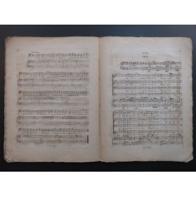 BACH C. P. E. Gli Ebrei Nel Deserto Oratorio Chant Piano ou Orgue ca1830