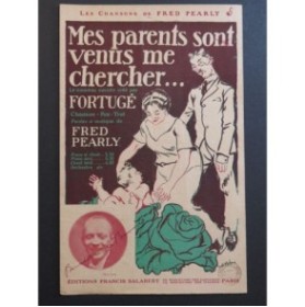 Mes Parents sont venus me chercher Fred Pearly Chant 1922