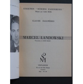 BAIGNÈRES Claude Marcel Landowski 1959
