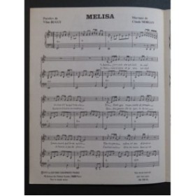 Melisa Enrico Macias Chant Piano 1972
