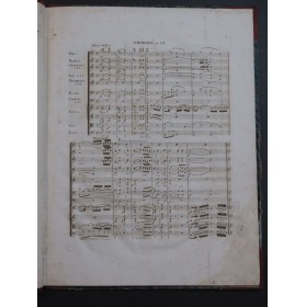 BEETHOVEN Symphonie No 1 en Ut Orchestre ca1820