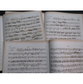 BEETHOVEN Trios op 3 et 9 Violon Alto Violoncelle ca1830