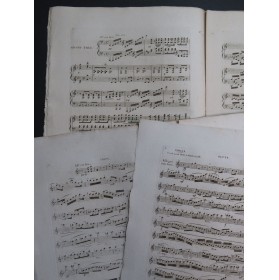 PIXIS J. P. Grand Trio No 2 op 86 Piano Violon ou Flûte ca1810