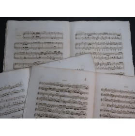 PIXIS J. P. Grand Trio No 2 op 86 Piano Violon ou Flûte ca1810