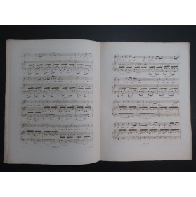 SCHUBERT Franz Au Bord de la Fontaine Chant Piano ca1840