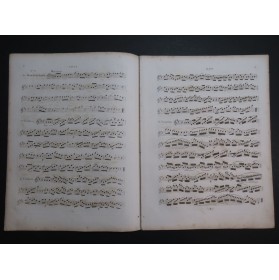 MELCHIOR A. La Marseillaise La Parisienne Le Chant du Départ Flûte ca1850