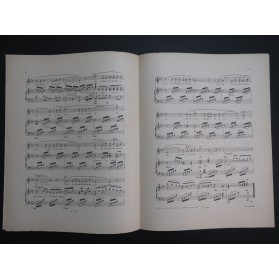 VIVIER Gabriel Roses Fanées Chant Piano 1907