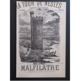 La Tour de Nesles Légende Parisienne Malfilatre XIXe