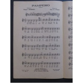 Pampero Tango Robert Rodriguez Chant 1950