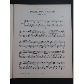TIXHON J. Danse des Canaris Piano ca1910