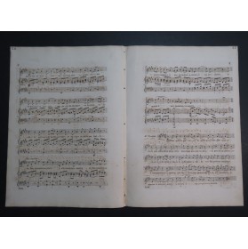 ISOUARD Nicolo Joconde No 6 Chant Piano ou Harpe ca1820