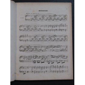 AUBER D. F. E. L'Ambassadrice Opéra Chant Piano ca1860
