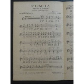Zumba Tango Habanera Agustin Lara Chant 1939