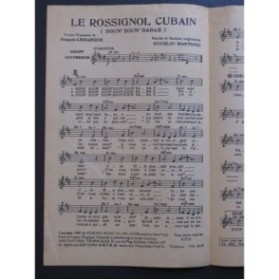 Le Rossignol Cubain Rogelio Martinez Chant Accordéon 1952