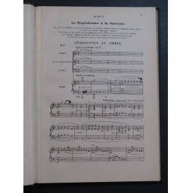 MASSENET Jules Marie-Magdeleine Piano Chant 1892